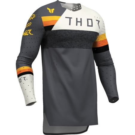 MAILLOT MOTOCROSS THOR SPORTMODE LEAGUE GRIS FONCÉ