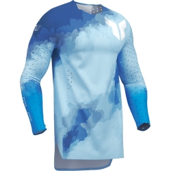 MAILLOT THOR SPORTMODE CARBON BLEU