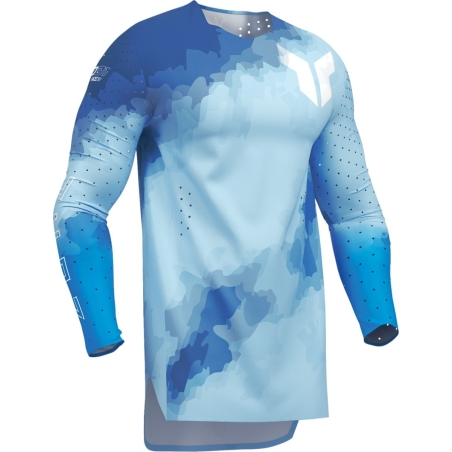 MAILLOT THOR SPORTMODE CARBON BLEU