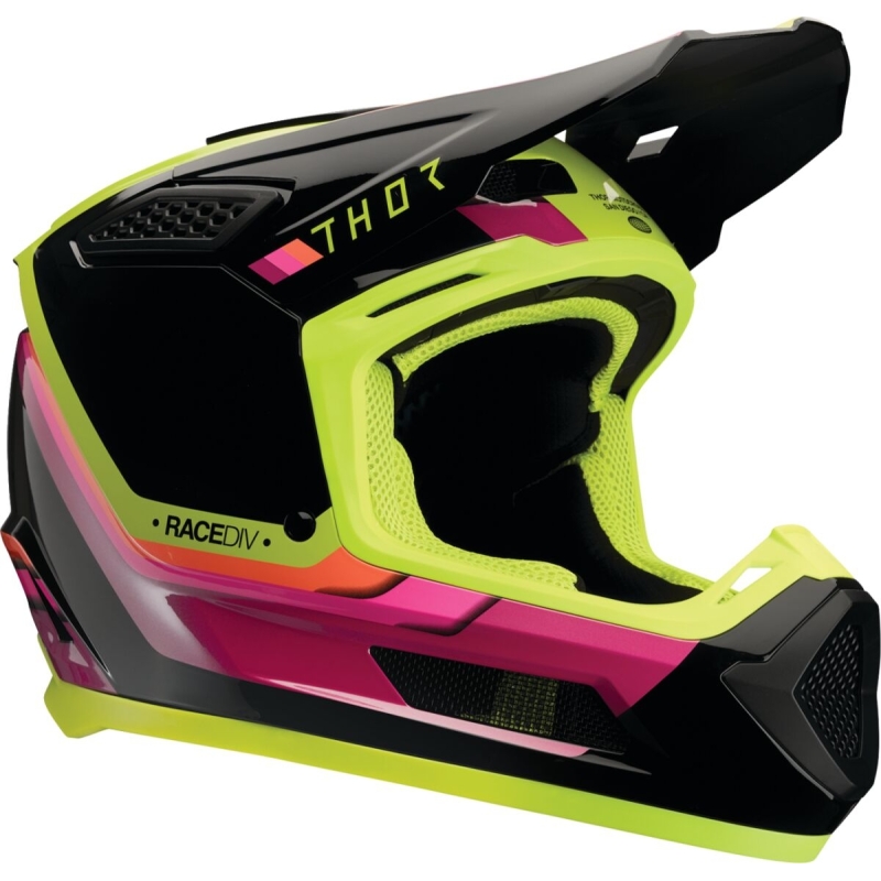 CASQUE THOR FLEET DEFY JAUNE