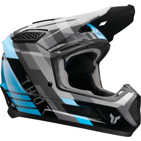 CASQUE CROSS THOR FLEET CAMBER BLEU