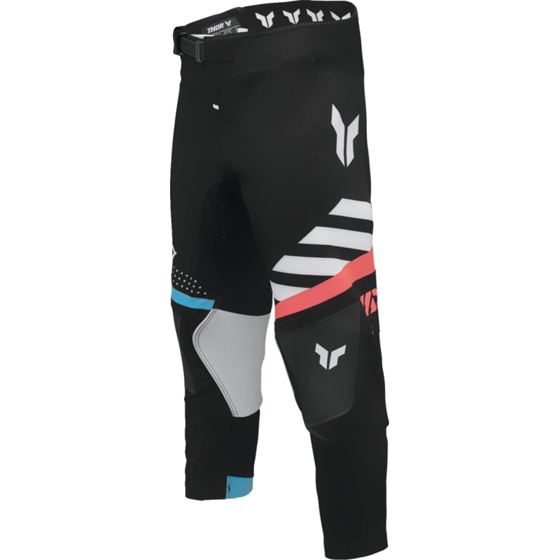 PANTALON MOTOCROSS ENFANT THOR SPORTMODE SYNTH NOIR