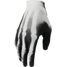 GANTS MOTOCROSS THOR SPORTMODE SKELETON HAND X-RAY NOIR/BLANC