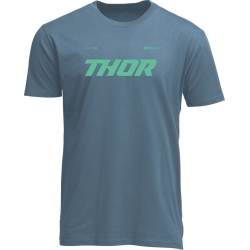 T-SHIRT MOTOCROSS THOR BRAVE BLEU