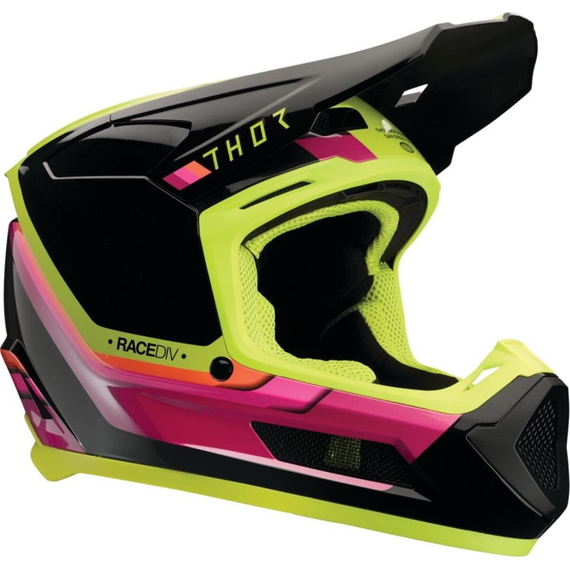 CASQUE MOTOCROSS ENFANT THOR FLEET DEFY JAUNE
