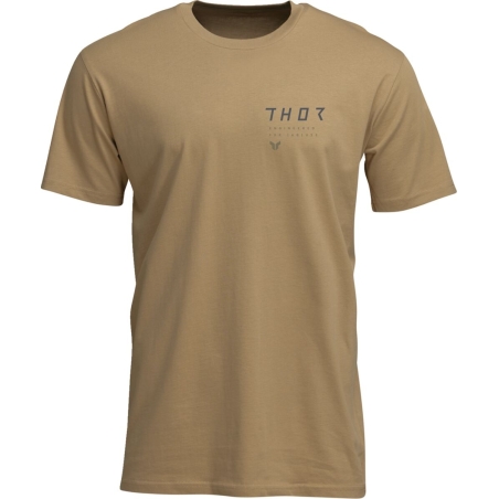 T-SHIRT THOR STAMP MARRON