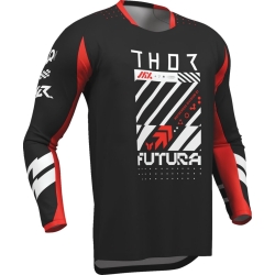 MAILLOT CROSS THOR LAUNCHMODE FUTURA ROUGE