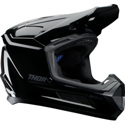 CASQUE MOTOCROSS ENFANT THOR FLEET BLACKOUT NOIR BRILLANT