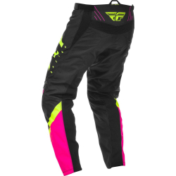 PANTALON FLY F-16 2020 NEON ROSE/NOIR/JAUNE FLUO Pantalon moto cross