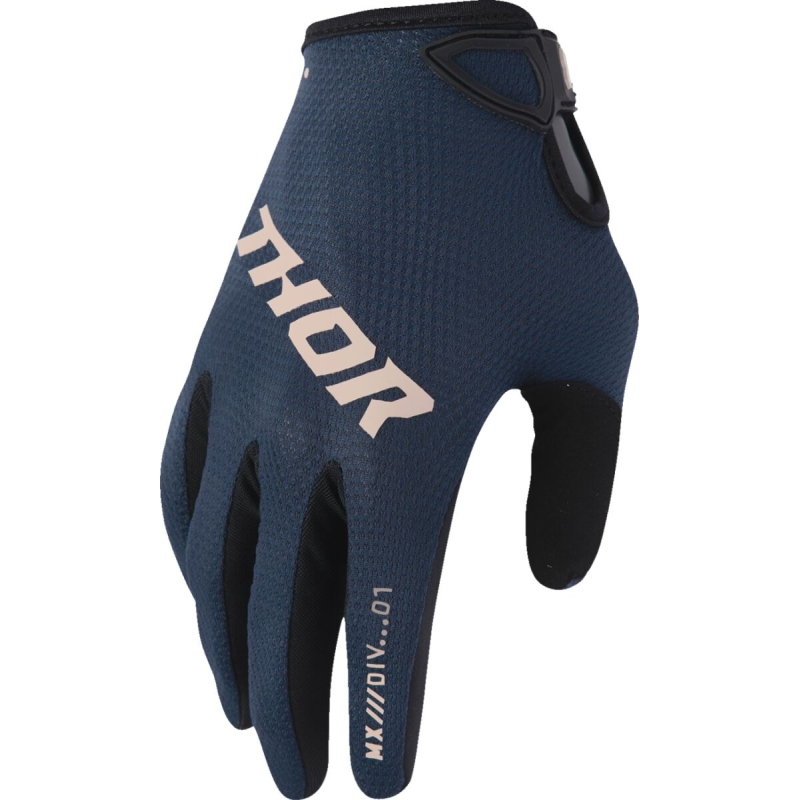 GANTS CROSS FEMME THOR RIDEMODE STATIC BLEU