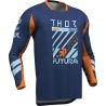 MAILLOT MOTOCROSS THOR LAUNCHMODE FUTURA BLEU
