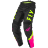 PANTALON FLY F-16 2020 NEON ROSE/NOIR/JAUNE FLUO Pantalon moto cross