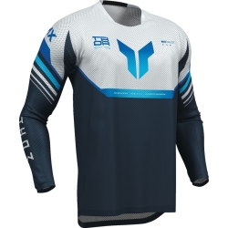 MAILLOT THOR LAUNCHMODE AIR RAPTOR BLEU