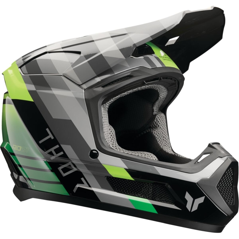 CASQUE MOTOCROSS ENFANT THOR FLEET CAMBER VERT