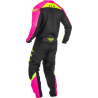 PANTALON FLY F-16 2020 NEON ROSE/NOIR/JAUNE FLUO Pantalon moto cross