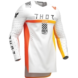 MAILLOT MOTOCROSS THOR SPORTMODE SYNTH BLANC