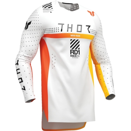 MAILLOT MOTOCROSS THOR SPORTMODE SYNTH BLANC