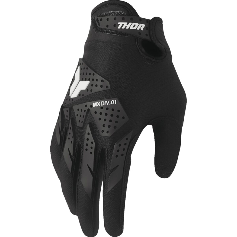 GANTS MOTOCROSS FEMME THOR LAUNCHMODE XP NOIR