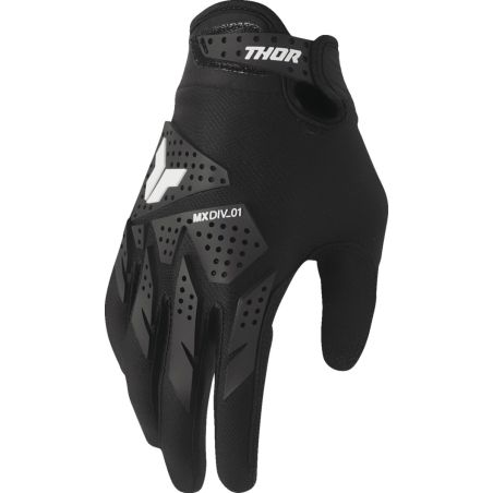 GANTS MOTOCROSS FEMME THOR LAUNCHMODE XP NOIR