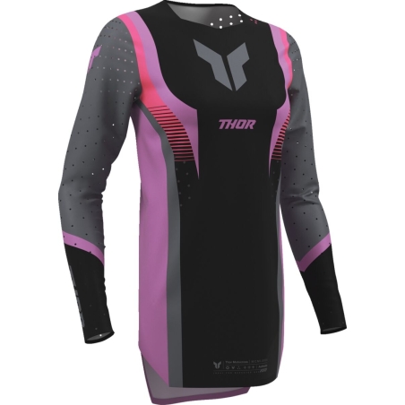 MAILLOT CROSS FEMME THOR SPORTMODE VELOCITY ROSE