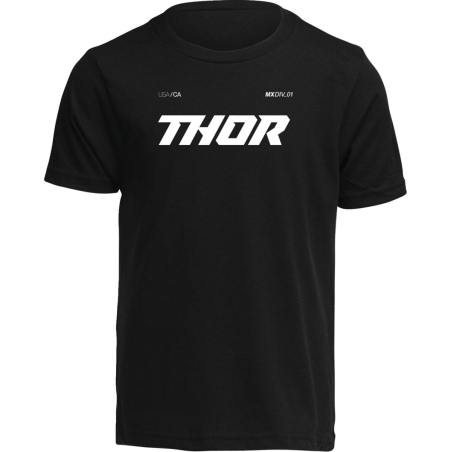 T-SHIRT CROSS ENFANT THOR BRAVE NOIR
