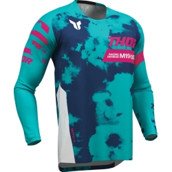 MAILLOT MOTOCROSS THOR LAUNCHMODE BLEACH BLEU