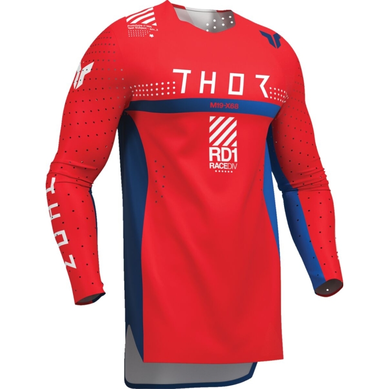MAILLOT THOR SPORTMODE SYNTH ROUGE