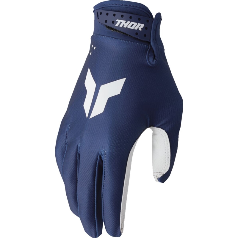 GANTS MOTOCROSS ENFANT THOR LAUNCHMODE SPLIT BLEU FONCÉ