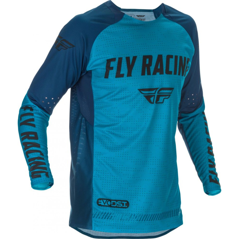 MAILLOT FLY EVO 2021 BLEU/NOIR Maillot moto cross