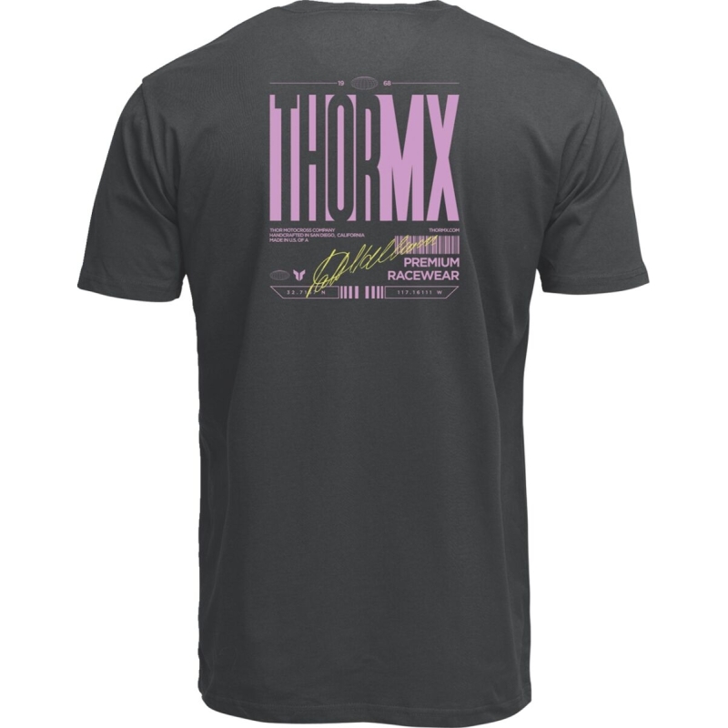 T-SHIRT MOTOCROSS THOR SIGNATURE SERIES NOIR