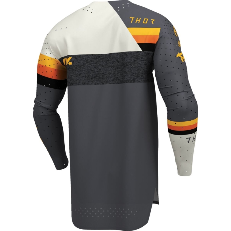 MAILLOT MOTOCROSS THOR SPORTMODE LEAGUE GRIS FONCÉ