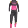 PANTALON MOTOCROSS FEMME THOR PULSE ROSE