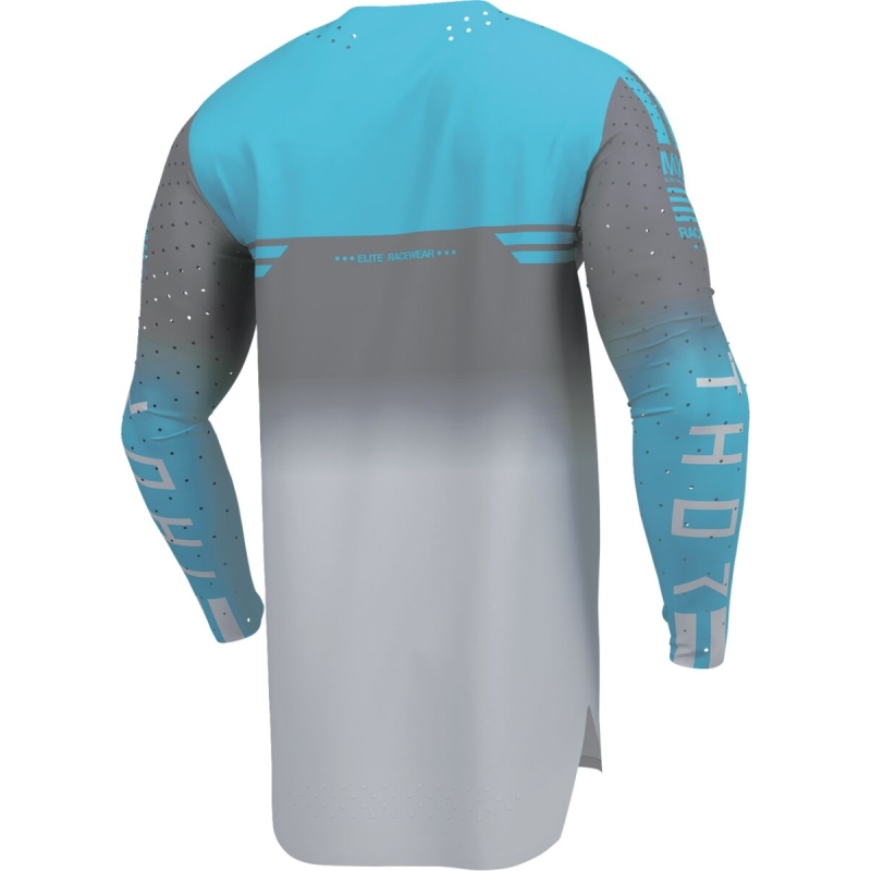 MAILLOT THOR SPORTMODE GEO GRIS FONCÉ