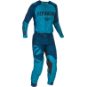 PANTALON FLY EVO BLEU/NOIR Pantalon moto cross