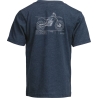 T-SHIRT MOTOCROSS ENFANT THOR BLUEPRINT BLEU