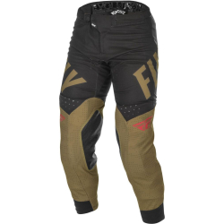 PANTALON FLY EVO KAKI/NOIR/ROUGE Pantalon moto cross