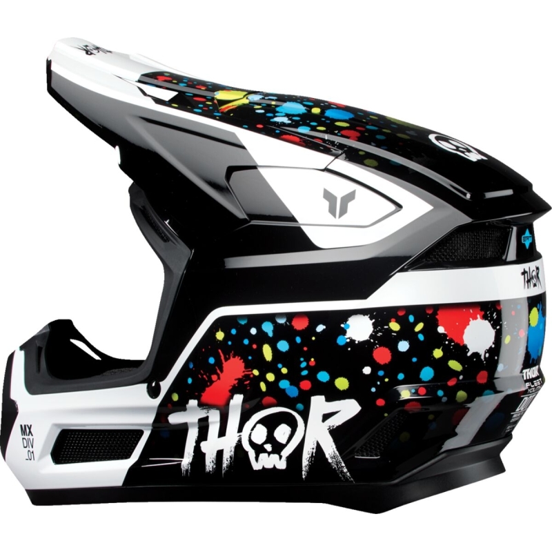 CASQUE ENFANT THOR FLEET SPLAT NOIR