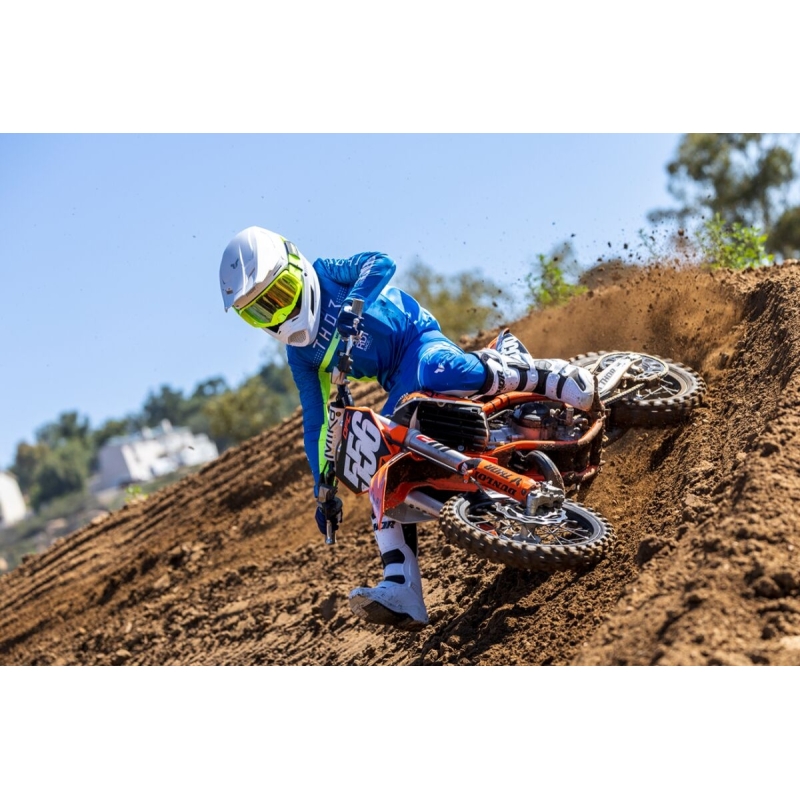 PANTALON CROSS ENFANT THOR SPORTMODE SYNTH BLEU