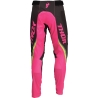 PANTALON MOTOCROSS FEMME THOR PULSE ROSE