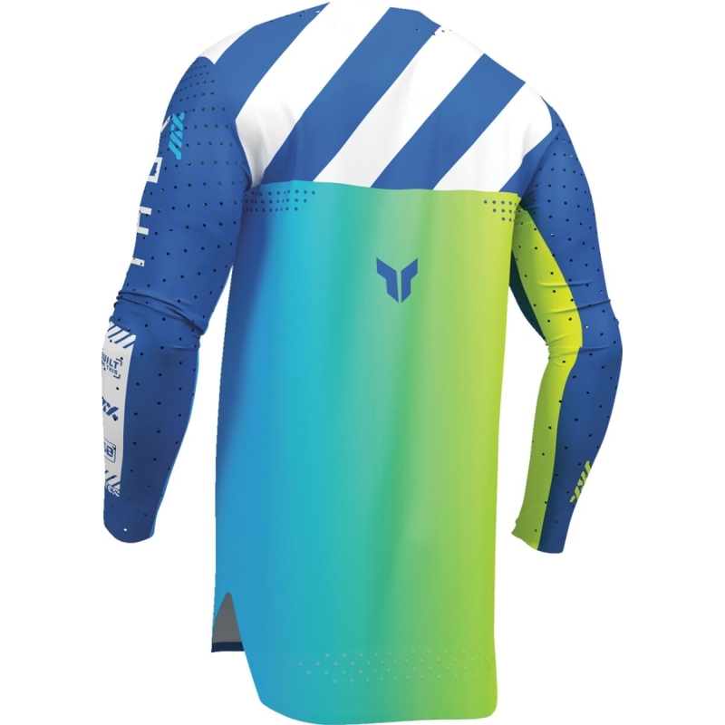 MAILLOT CROSS THOR SPORTMODE SYNTH BLEU
