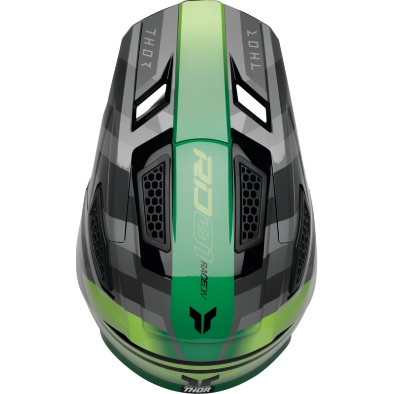 CASQUE CROSS THOR FLEET CAMBER VERT