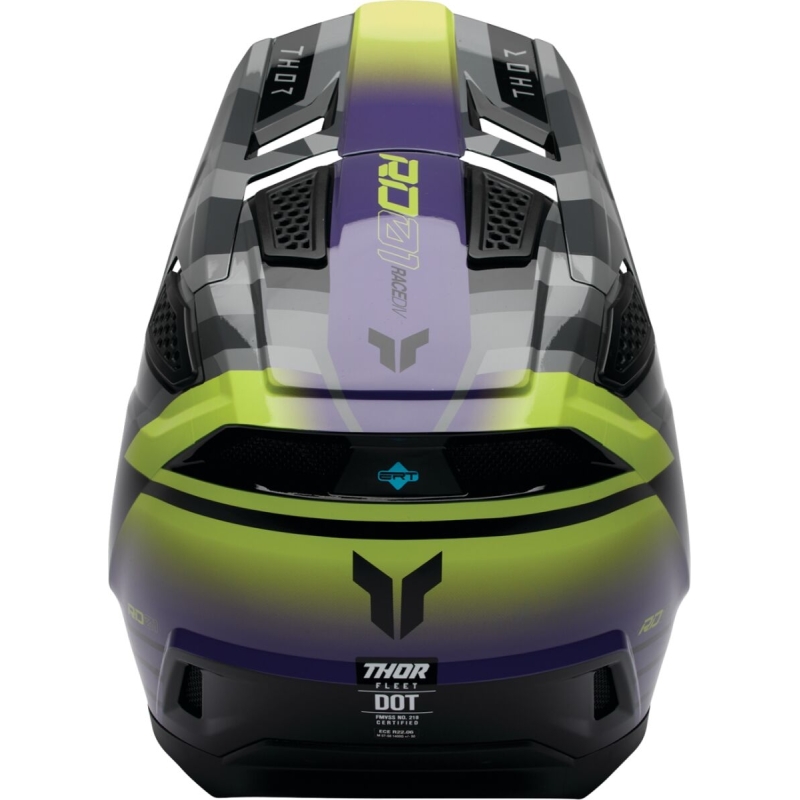 CASQUE MOTOCROSS THOR FLEET CAMBER VIOLET