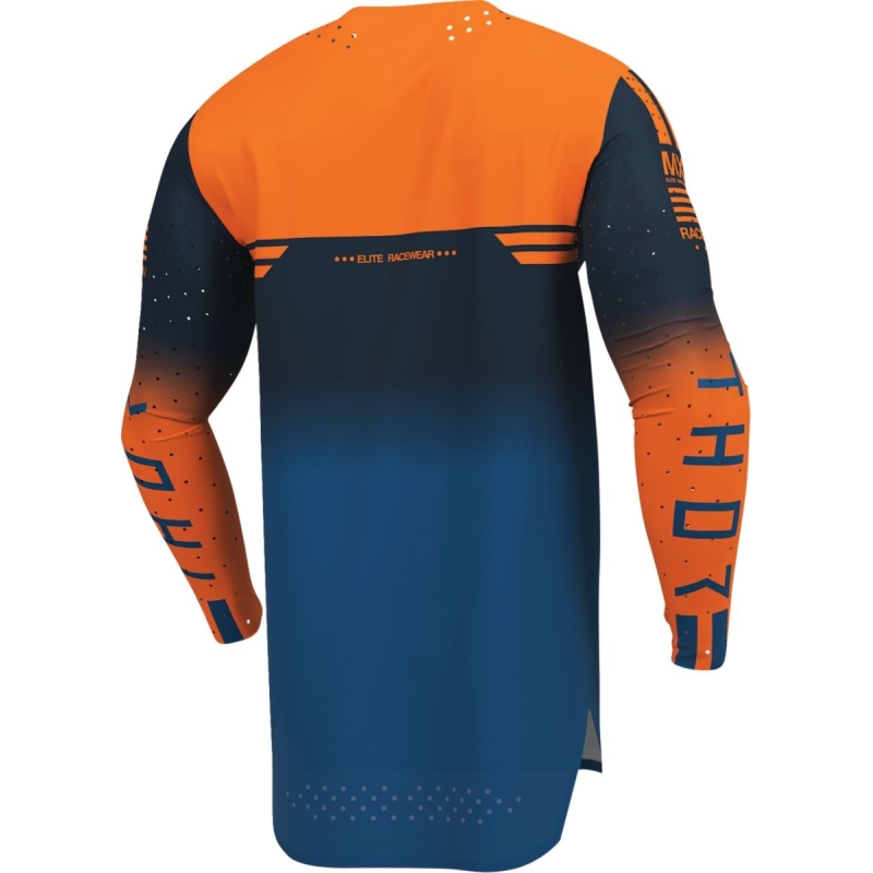 MAILLOT MOTOCROSS THOR SPORTMODE GEO BLEU FONCÉ