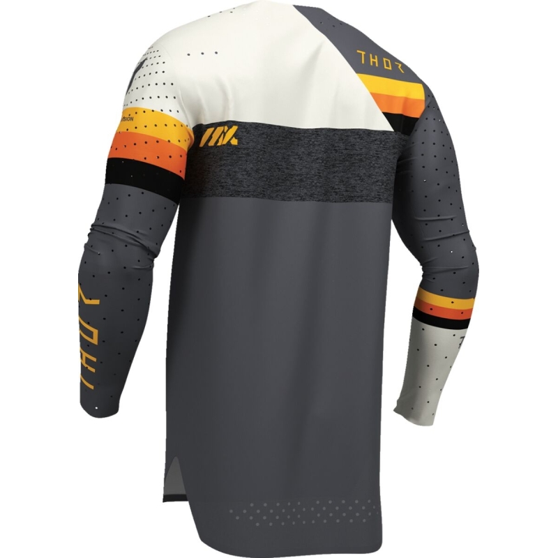 MAILLOT MOTOCROSS THOR SPORTMODE LEAGUE GRIS FONCÉ