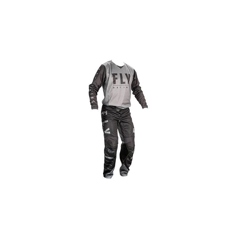 MAILLOT FLY KINETIC MESH GRIS CLAIR/GRIS FONCE Maillot moto cross