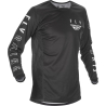 MAILLOT FLY KINETIC K121 2021 NOIR/BLANC Maillot moto cross