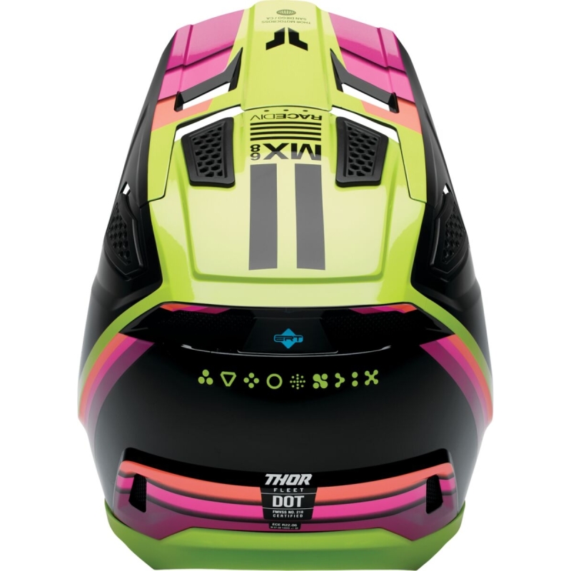 CASQUE THOR FLEET DEFY JAUNE