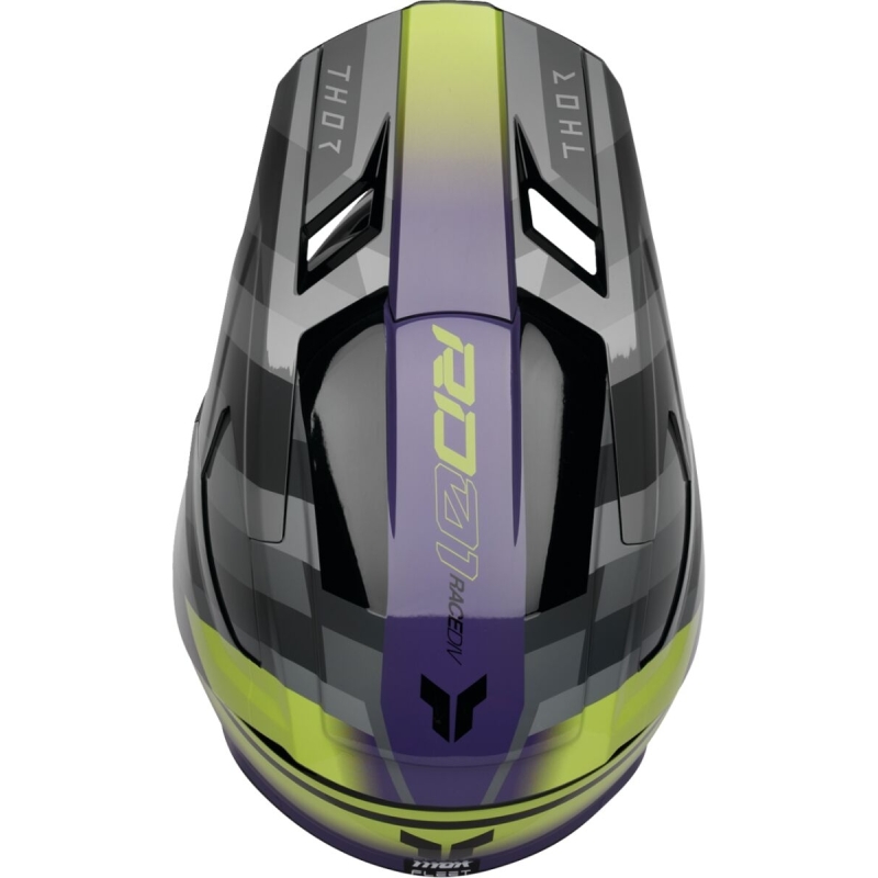 CASQUE CROSS ENFANT THOR FLEET CAMBER VIOLET
