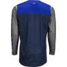 MAILLOT FLY KINETIC K121 2021 BLEU/NAVY/GRIS Maillot moto cross