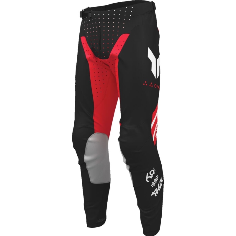 PANTALON MOTOCROSS THOR LAUNCHMODE FUTURA ROUGE